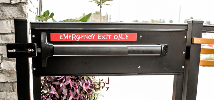 emergency push bar installation in Miami Gardens